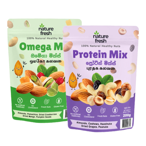 Omega Mix and Protein Mix Packed